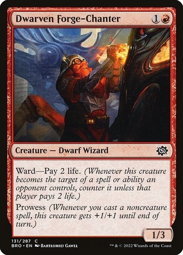 Mtg dwarven forge chanter - [mtg], forge-chanter