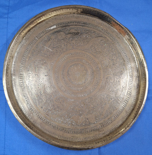 Vintage engraved brass - vintage,