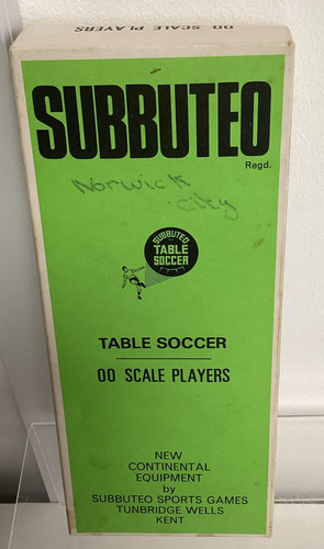 Subbuteo norwich city ref - city,