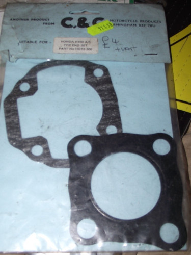 Honda h100 top gasket - gasket, set