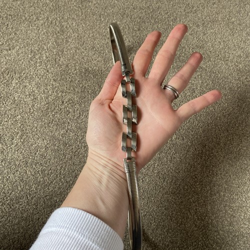 Vintage silver chain - vintage, link