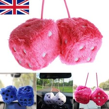 Fuzzy plush dice - dice, for
