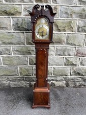 Antique Mahogany Granddaughter Clock