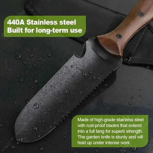 440stainless steel wood handle - 440stainless,