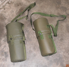Military flask Holder with carry strap x 2. Good used.