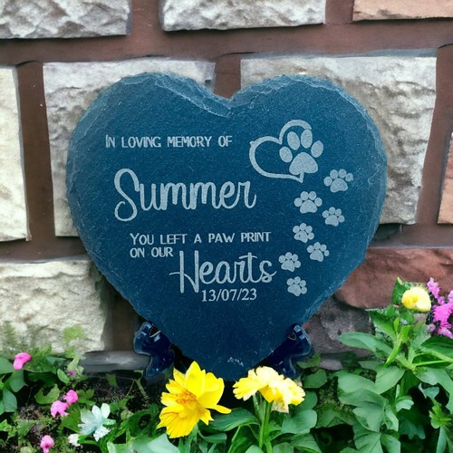 Memorial plaque for dog - plaque, dog,