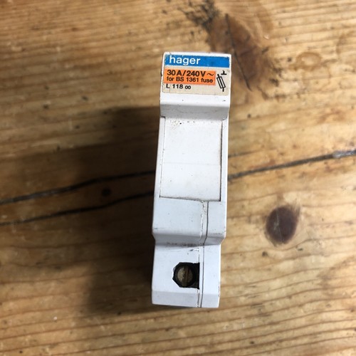 Hager 30a fuse carrier - hager,