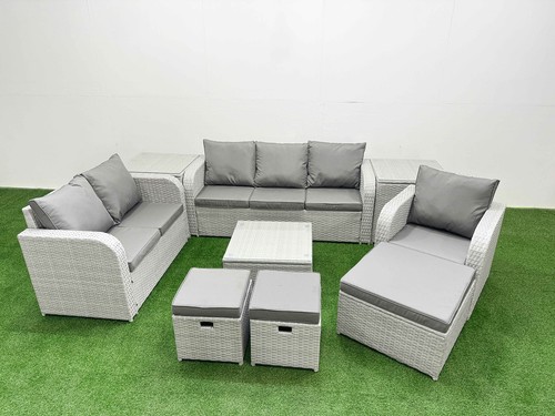 Fimous rattan sofa garden - fimous, pe
