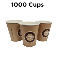 1000 x CC 8oz Paper Cups Suitable For Flavia Coffee Machines