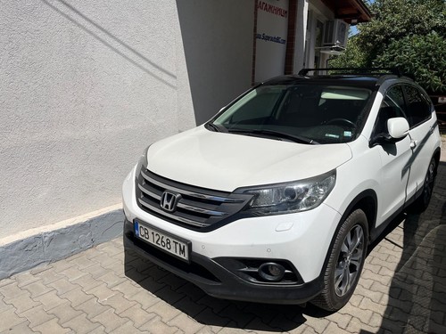 Honda crv black - roof, bars