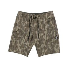 Volcom - Lido Solid Mod 20" Board Shorts - Brindle SALE