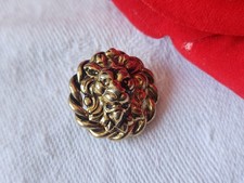 Button Vintage Head - Lion