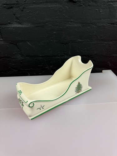 Spode christmas tree - tree, sleigh