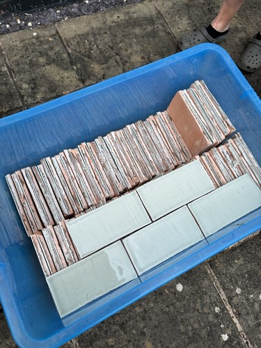 Fired earth tiles - fired,