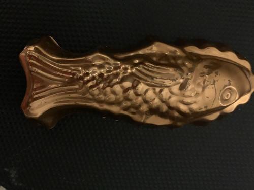 Antique fish jelly mould - antique,