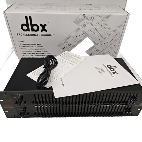 New dbx 1231 dual band - new,