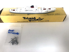 TRI-ANG MINIC SHIP  "PORT AUCKLAND"  M717. With NEW complete rigging set in alum