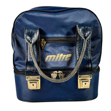 Mitre Crown Green Bowls Bag Blue 1990s Vintage