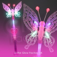 Large Butterfly Wand Pink with