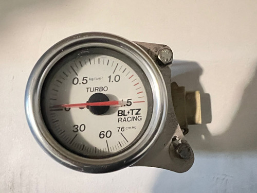 Blitz racing boost gauge - blitz,