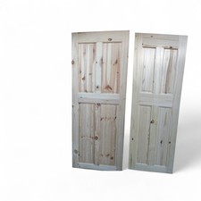 TWO INTERNAL PINE DOORS SEE