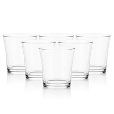 Clear glass tumblers - clear,