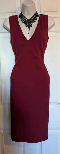 New burgundy stretch fabric - stretch,