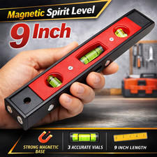 Magnetic Spirit Level 9 Inch