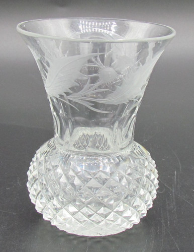 Edinburgh crystal thistle - crystal,