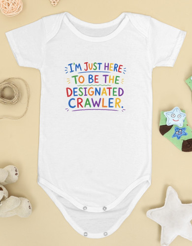 Designated crawler funny baby - designated,