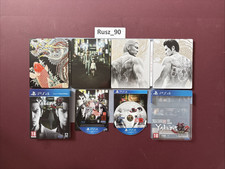 Yakuza Kiwami 1 & 2 PS4/5 Limited Steelbook Edition Bundle UK PAL CIB VG COND