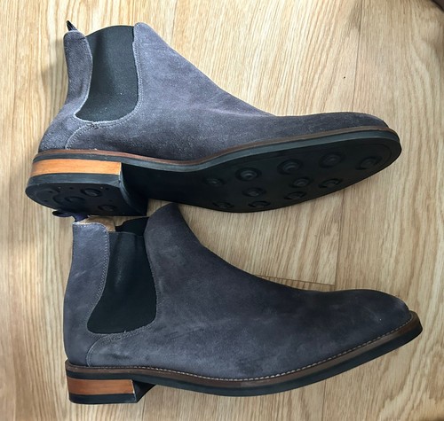 Men grey suede - m&s, men's