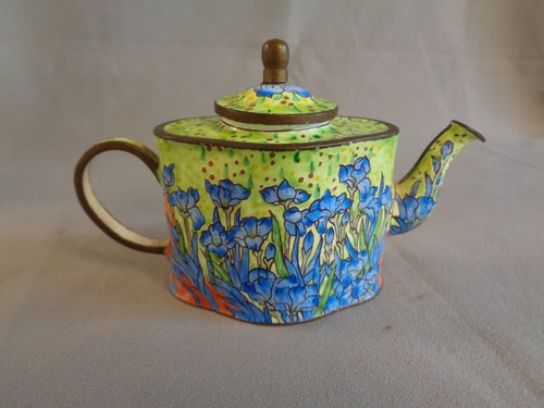Collectable mini iris teapot - collectable,