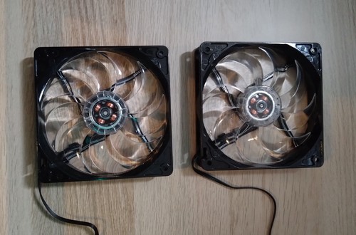Fractal design case - design, fans