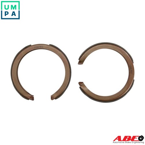 Brake shoe set parking - brake,