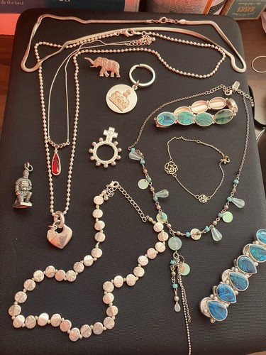 Pieces silver tone - 12,