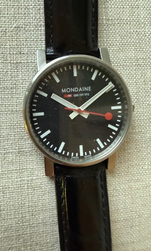 Mondaine retro black - retro,