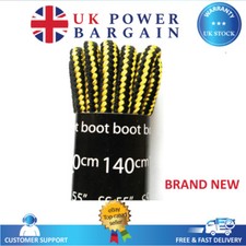 Black & yellow Boot Laces