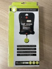 Yellowstone 20 litre solar shower - Camping Outdoors