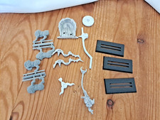 LOTR Grom the Paunch Chariot Metal 1990s Warhammer For Spares Repairs Charity