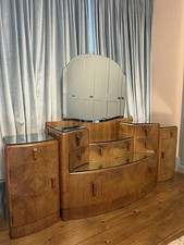 Art deco burr walnut - art,