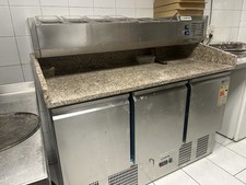 Pizza prep fridge - fridge, counter