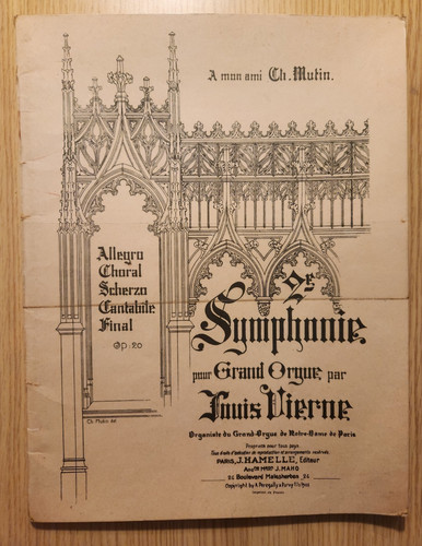 Louis vierne organ - organ, no