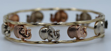 18ct tri coloured gold - tri,