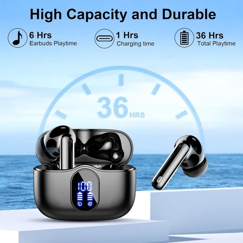 Wireless earbuds bluetooth - wireless, earbuds,