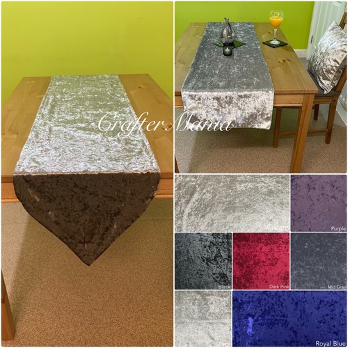Handmade crushed velvet - handmade, table