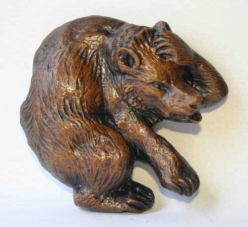 Bear church carving unique - bear,