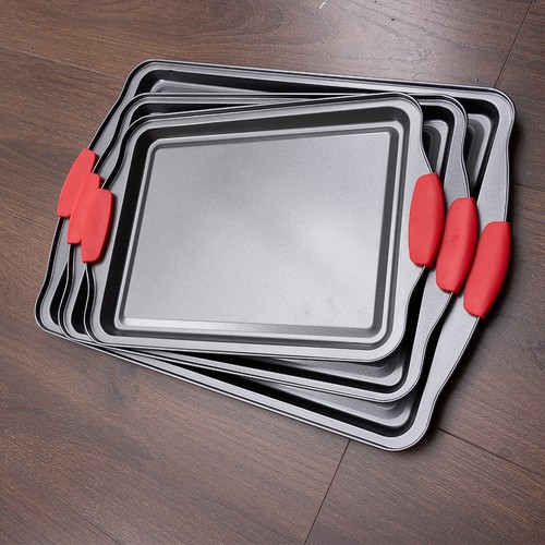 3pcs cast iron baking tray - 3pcs,