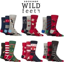 Christmas Socks Mens Patterned