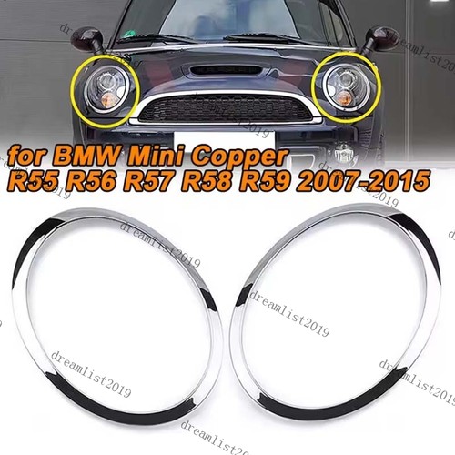 Chrome headlight trim ring - chrome,